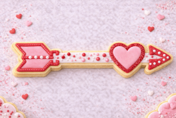 3D Heart Arrow Cookie Cutter: A Romantic Touch for Your Valentine’s Day Baking