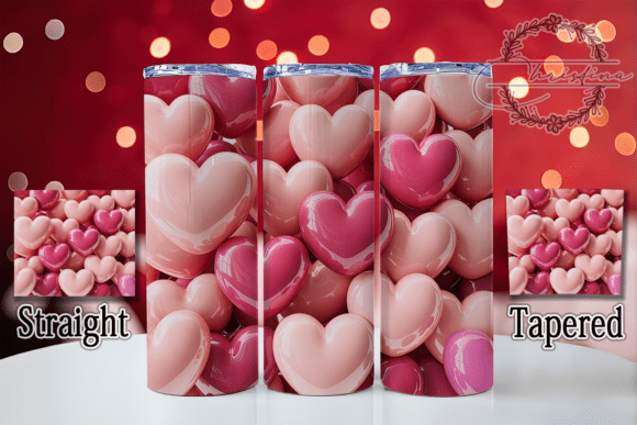 3D Pink Puffy Heart Tumbler: Adding Style and Personality to Your Drinkware Projects