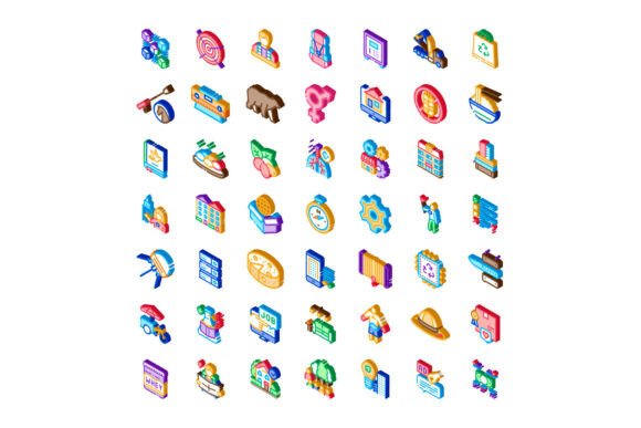 Exploring Isometric Business and Web Design Elements: A Visual Revolution in Digital Creativity