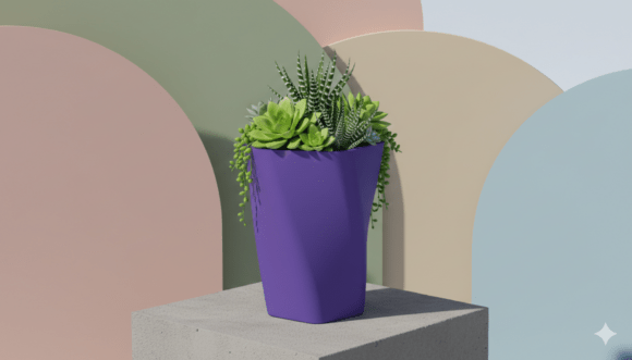 Exploring the 3D Everyday Vase STL 060: A Modern Touch for Home and Office Spaces