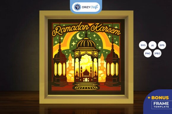 Golden Lanterns of Ramadan 3D Light Box: A Practical Evaluation