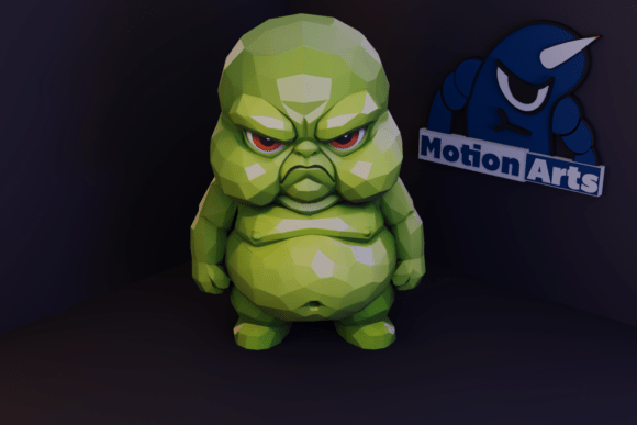 Little Alien 3D Model for 3D Printing: A Stylized Character with Personality