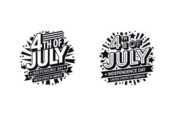 Retro 3D 4th of July Vector: Strategic Design for Patriotic Branding and Creative Projects