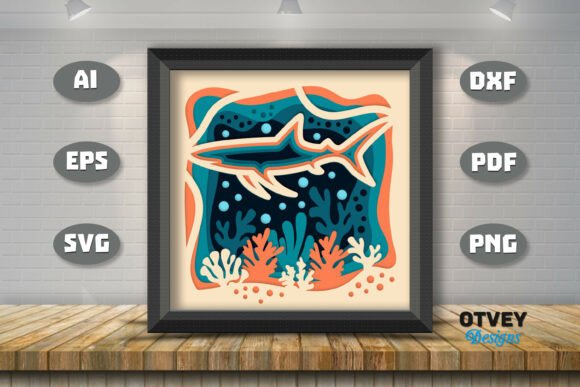 Shark in a Seabed Atmosphere: Exploring the 3D Layered Design Resource