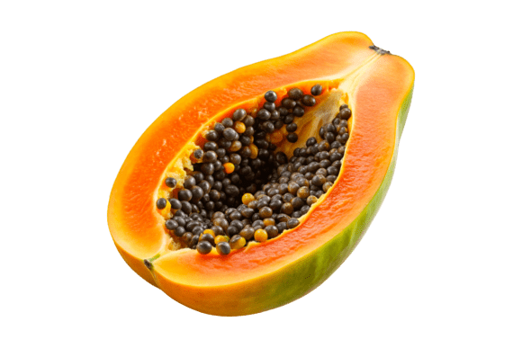 Unlocking Creativity with High-Quality Food Papaya Fruit T-Shirt 3D PNG Graphics